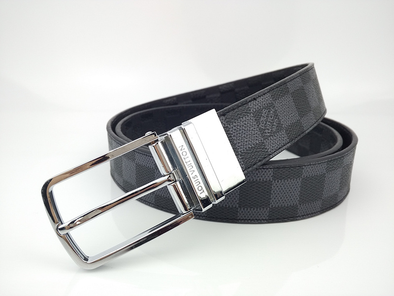 Replica Louis Vuitton Belt L164-80 35Mm Silver