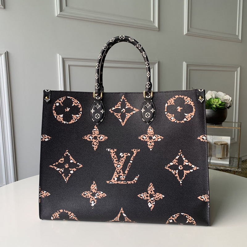 Replica Louis Vuitton Aaa-Onthego-M44570 Brown 41Cm