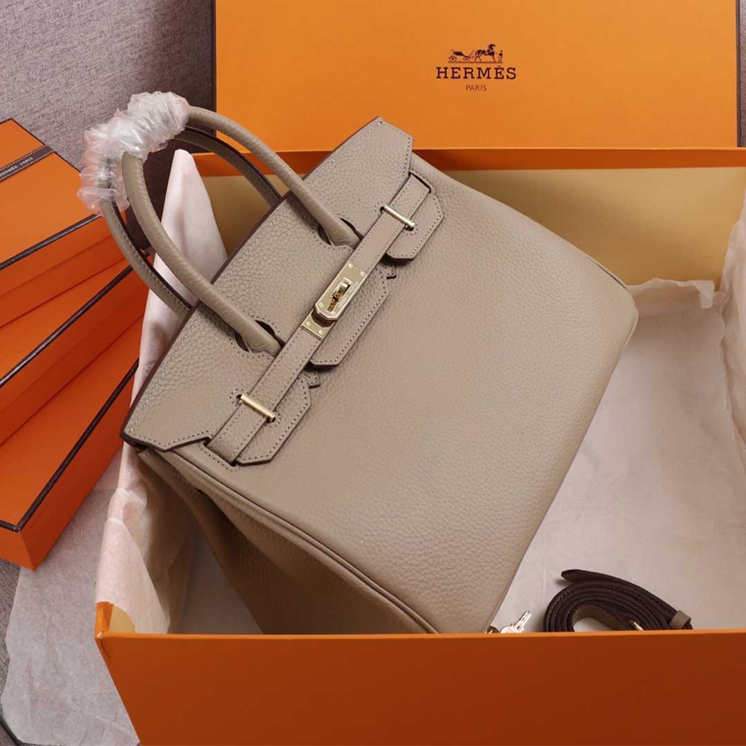 Replica Hermes Aaa-Birkin 25/30/35 Bag Beige/Orange/Navy