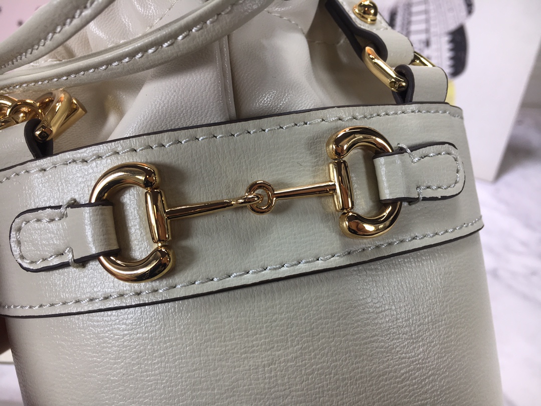 Replica Gucci Horsebit 1955 Small Bucket Bag 637115