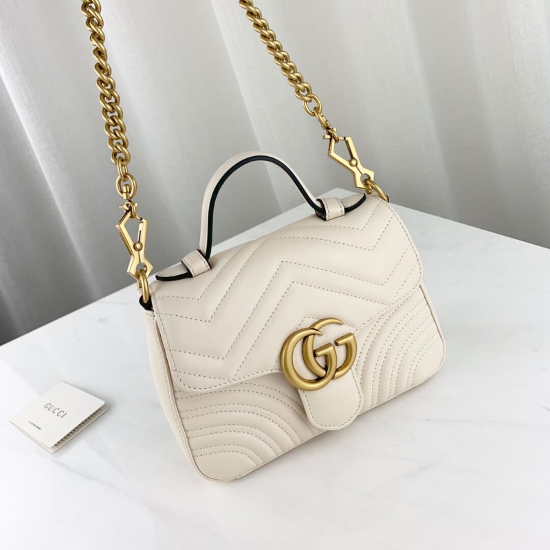Replica Gucci Gg Marmont Mini Top Handle Bag 547260