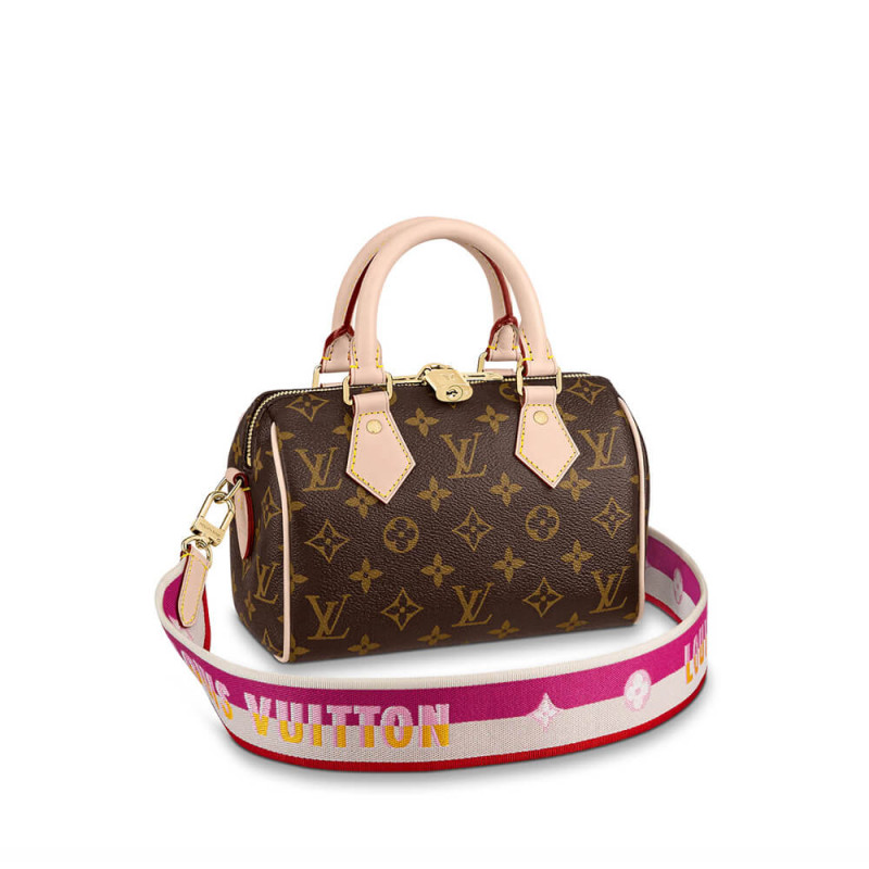 Replica Louis Vuitton Monogram Speedy Bandouliere 20 M45948 Fuchsia