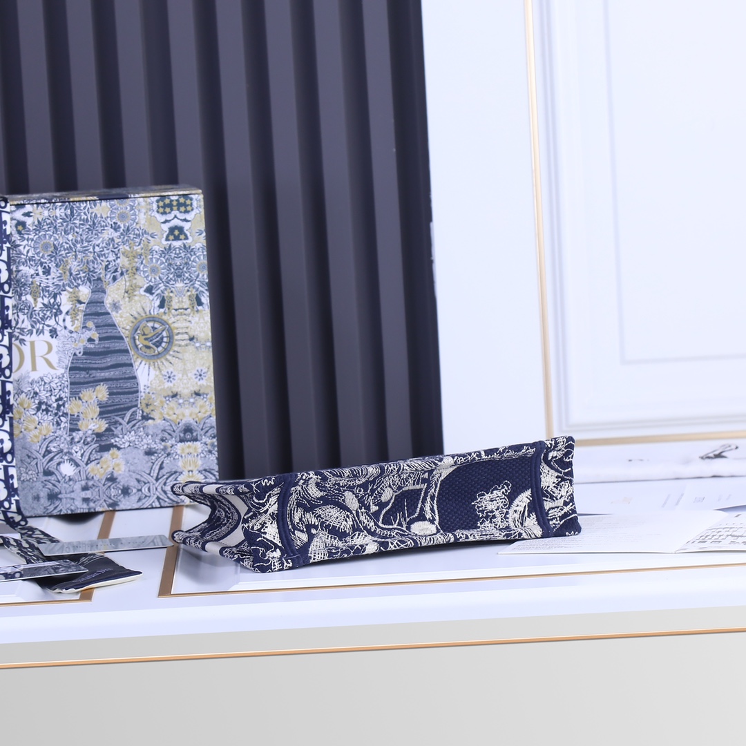 Replica Dior Toile De Jouy Mini Book Tote