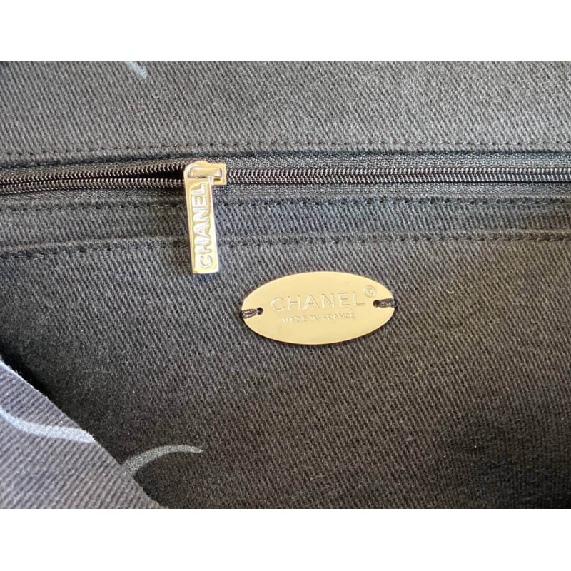 Replica Chanel Denim Classic Flap Jumbo Large Bag As2072