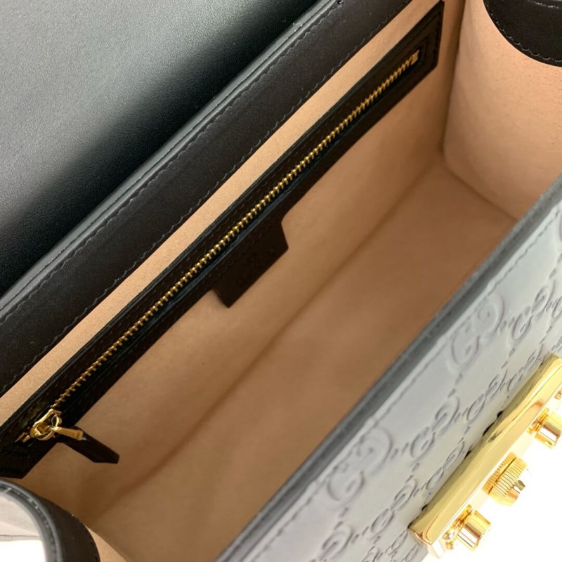 Replica Gucci Padlock Small Gucci Signature Top Handle Bag 453188