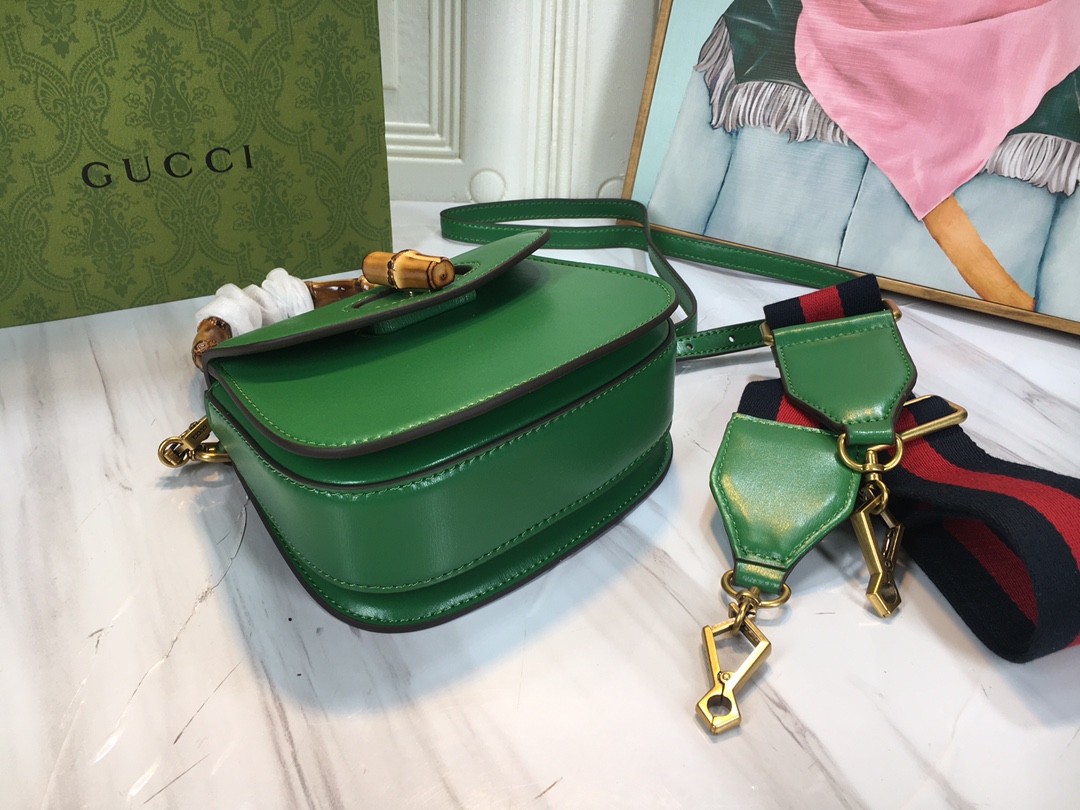 Replica Gucci Double G Bamboo 1947 Mini Top Handle Bag