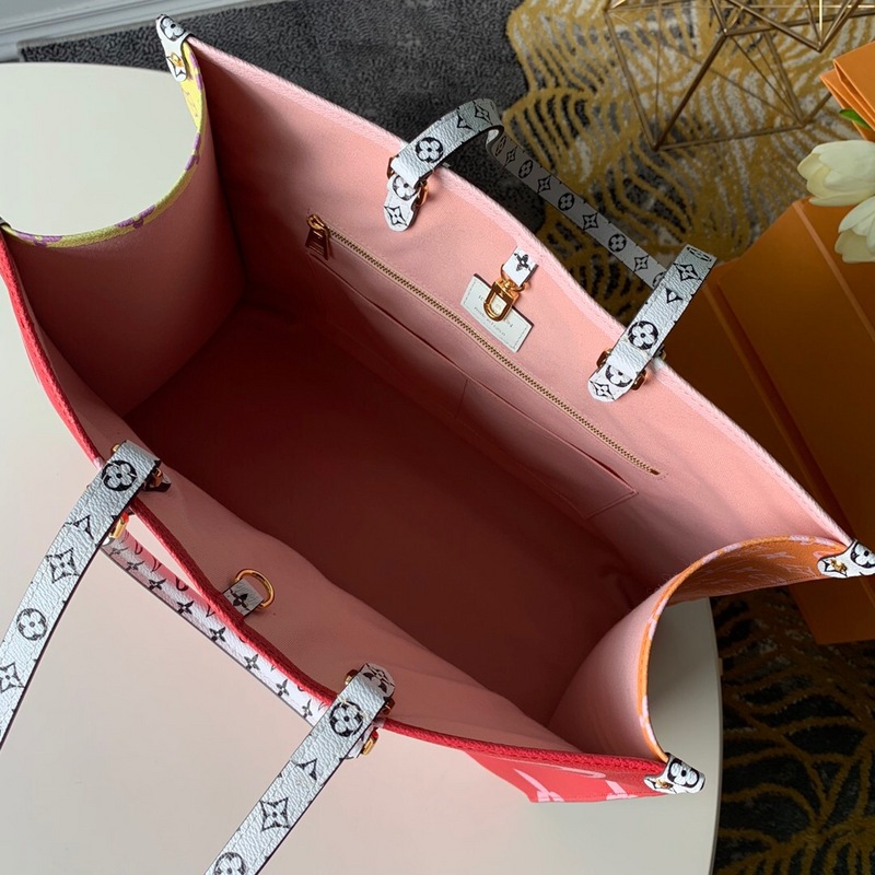 Replica Louis Vuitton Aaa-Onthego-M44570 Red 41Cm