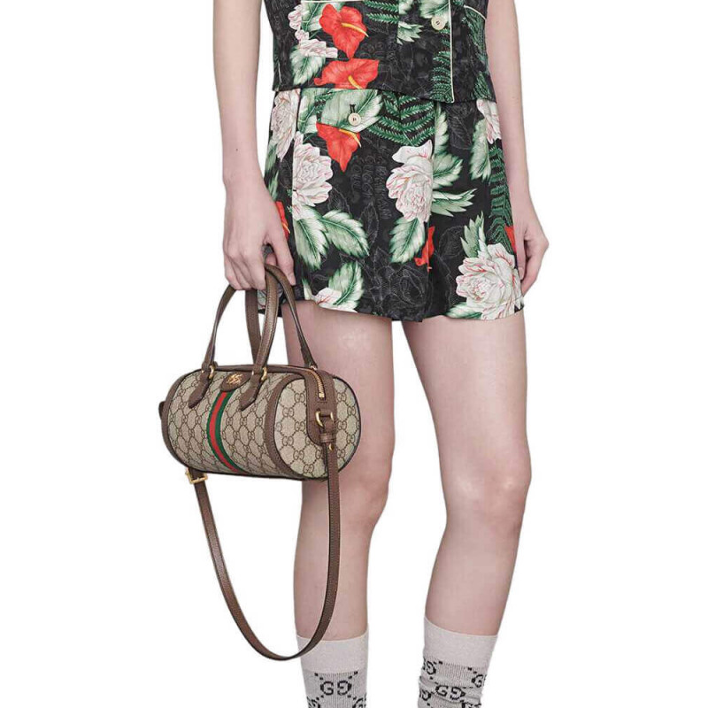 Replica Gucci Ophidia Gg Small Boston Bag 602577