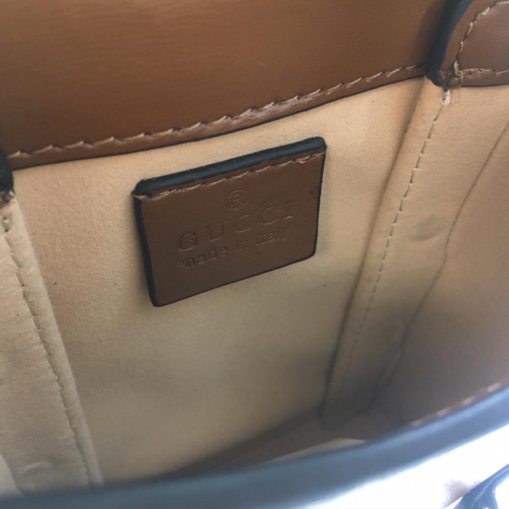 Replica Gucci Horsebit 1955 Mini Bag 625615 Blk/Red/Brown