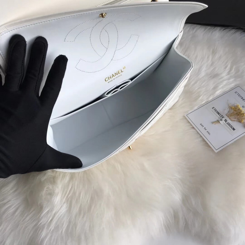 Replica Chanel Lambskin 30Cm Classic Flap Bag A1113