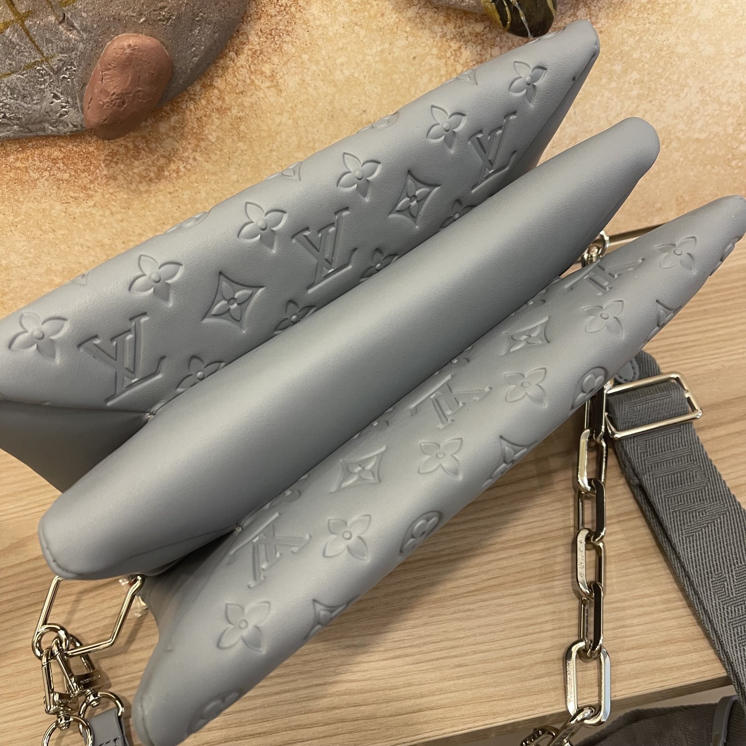 Replica Louis Vuitton Coussin Pm- Pink/Brown/Blue/Green