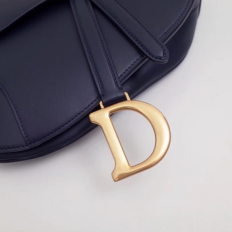 Replica Christian Dior Smooth Calfskin Saddle Bag M0446