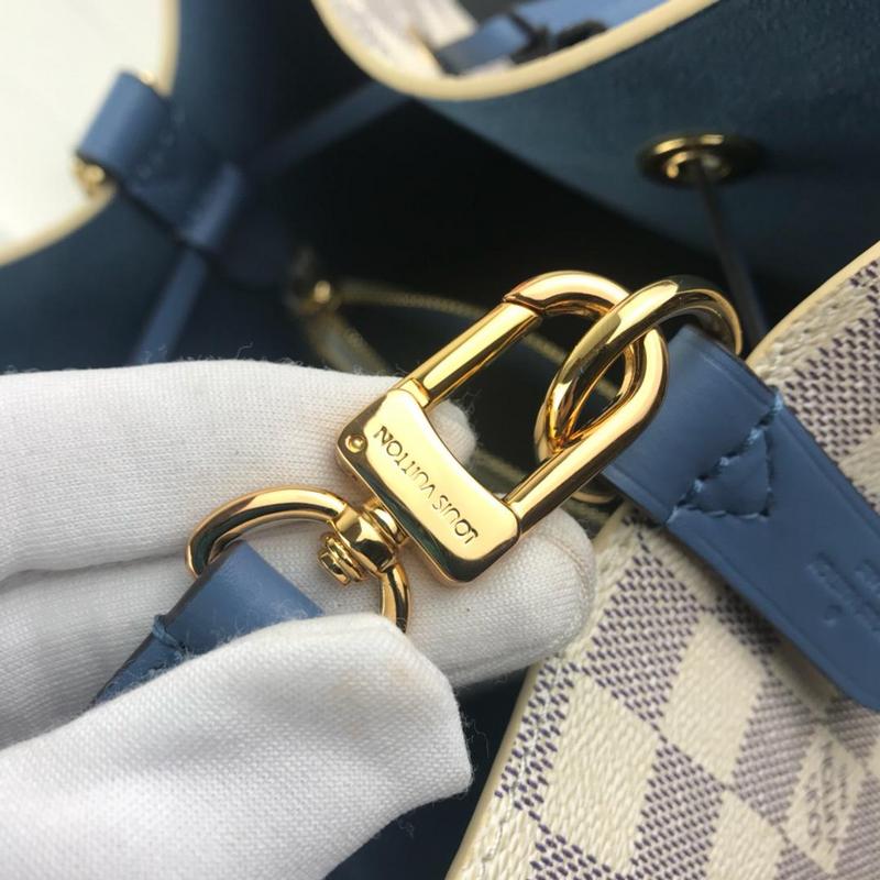 Replica Louis Vuitton Neonoe Mm M44022 White Plaid