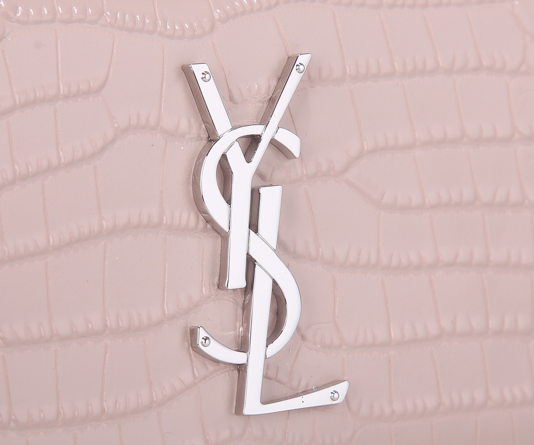 Replica Ysl Sunset Medium In Crocodile Embossed Shiny Leather 1737