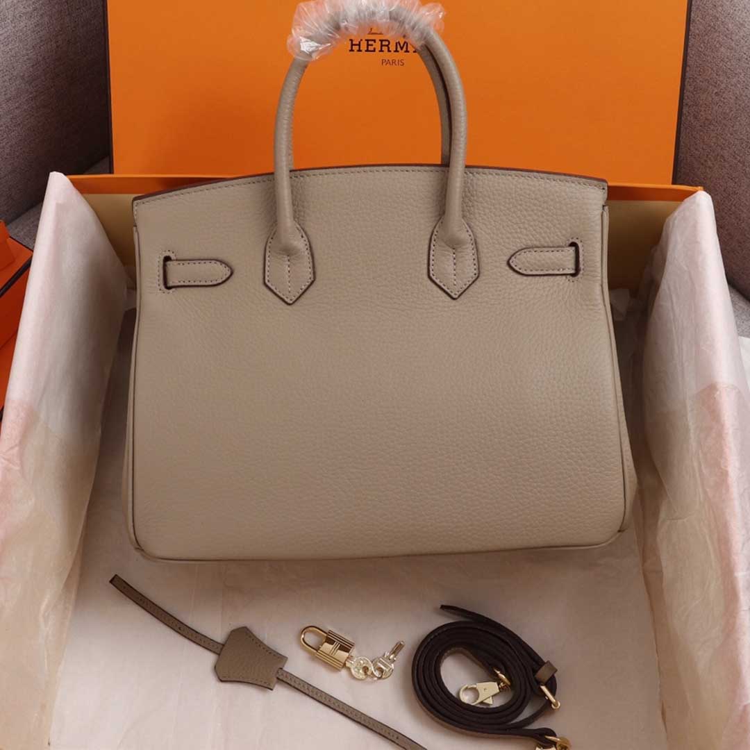 Replica Hermes Aaa-Birkin 25/30/35 Bag Beige/Orange/Navy