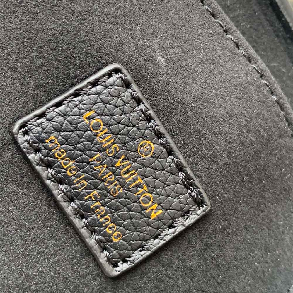 Replica Louis Vuitton Petit Sac Plat M80478 Black/White/Beige