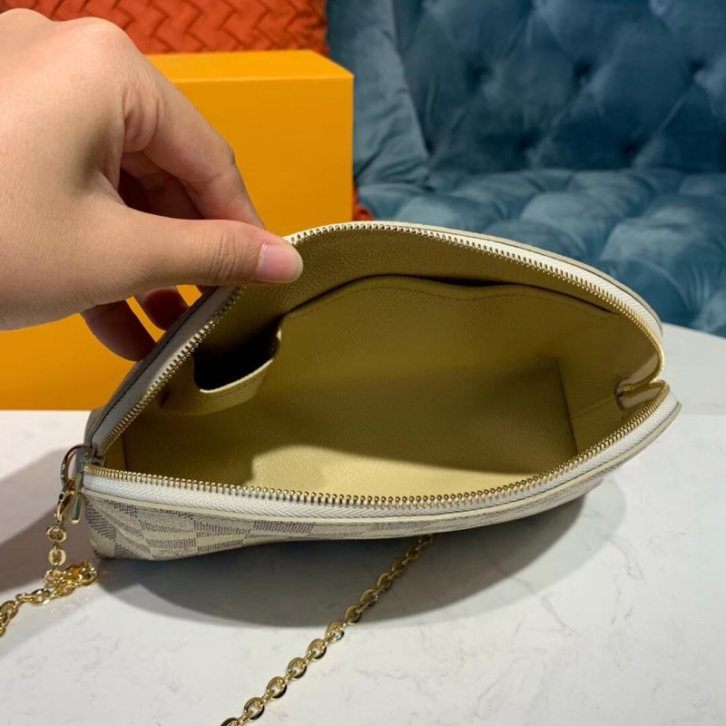 Replica Louis Vuitton Damier Azur Cosmetic Pouch Gm M47353