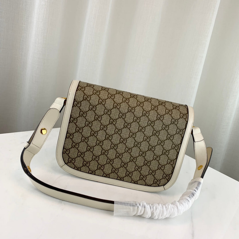 Replica Gucci 1955 Horsebit Gg Supreme Shoulder Bag 602204