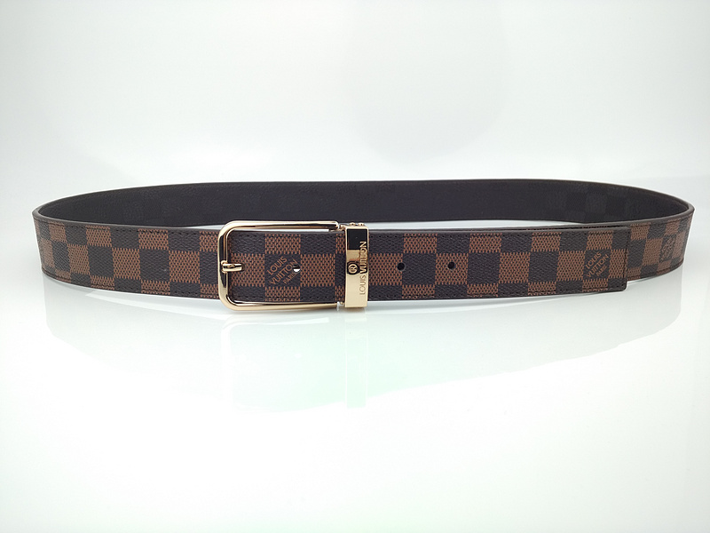 Replica Louis Vuitton Belt L162-80 35Mm Gold