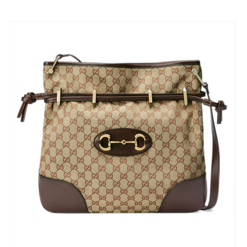 Replica Gucci 1955 Horsebit Gg Canvas Messenger Bag 602089