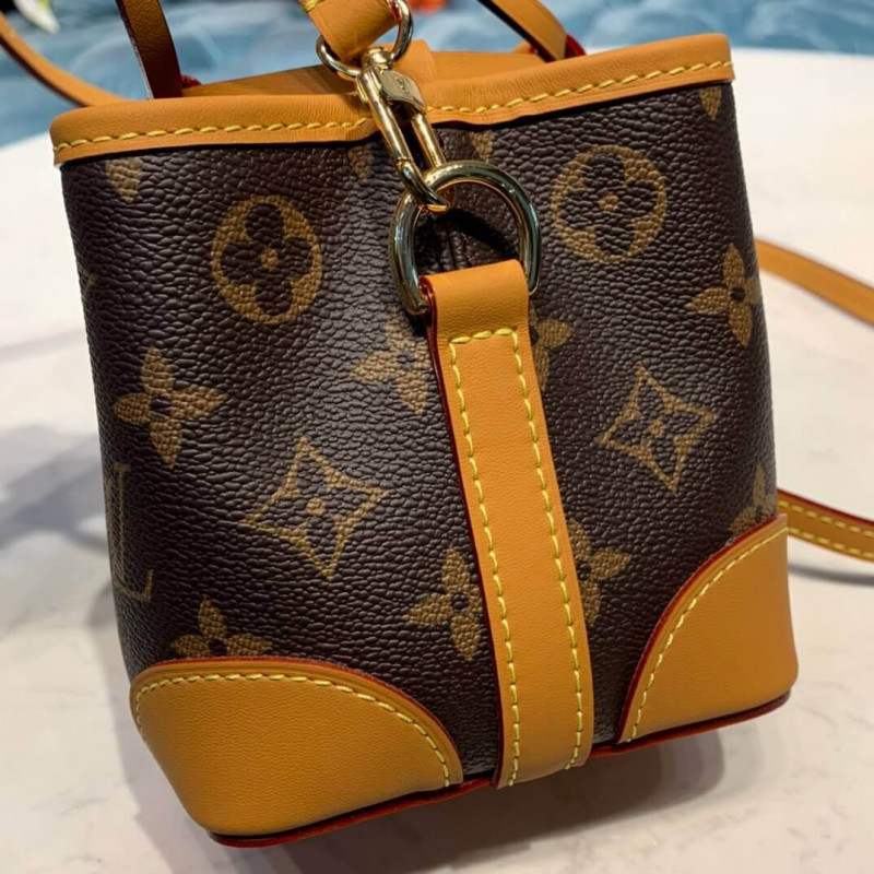 Replica Louis Vuitton Monogram Canvas Mini Bucket Bag M57099