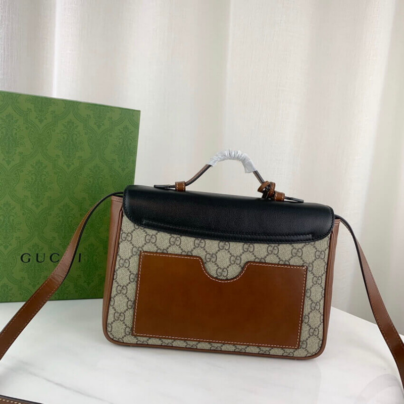 Replica Gucci Padlock Small Shoulder Bag In Gg Supreme Canvas 644527