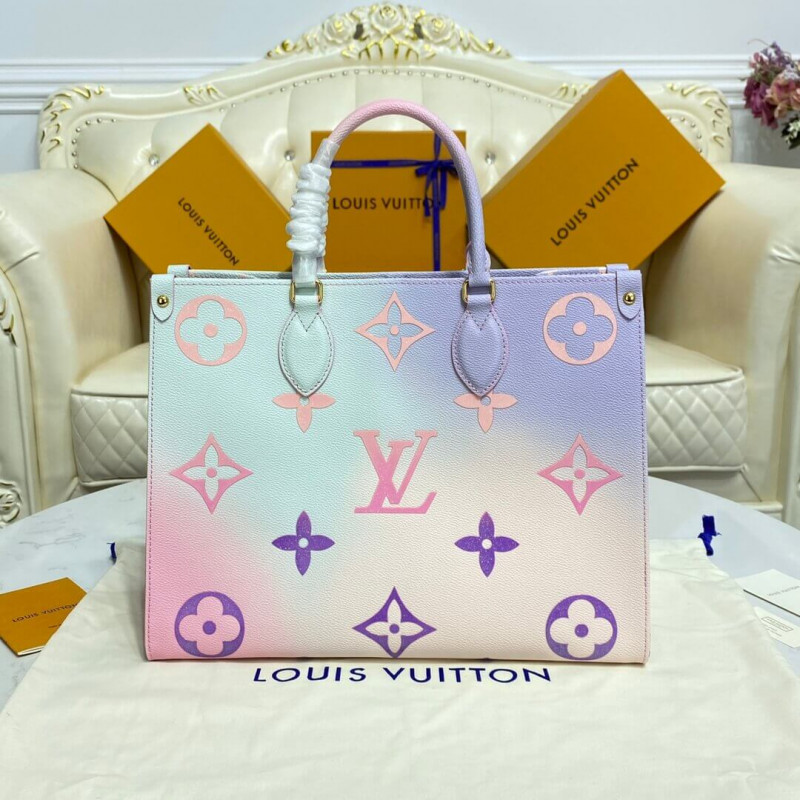 Replica Louis Vuitton Onthego Mm M20510 Sunrise Pastel