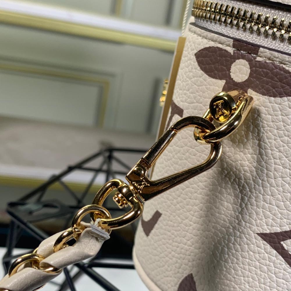 Replica Louis Vuitton Vanity Pm M45599 Cream/Black/Grey