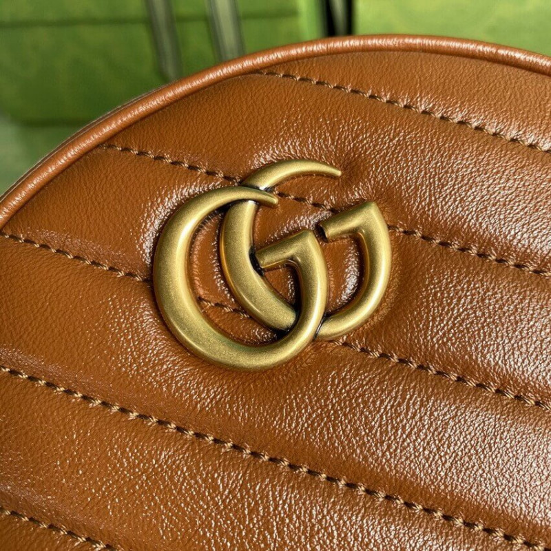 Replica Gucci Gg Marmont Mini Round Shoulder Bag 550154
