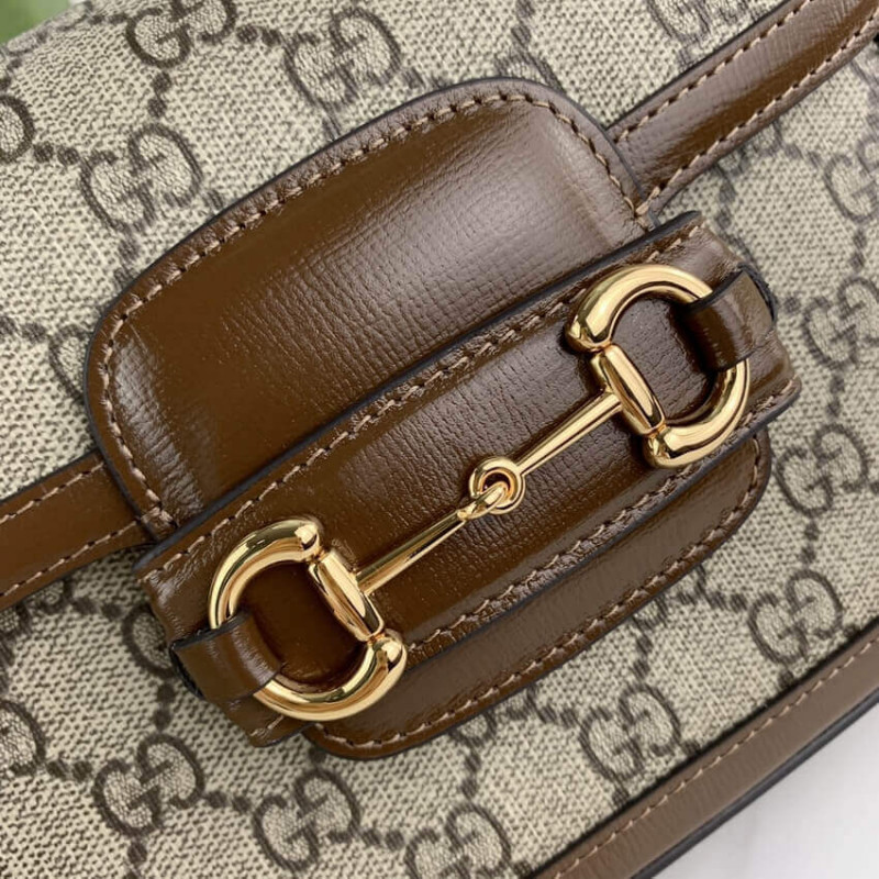 Replica Gucci Horsebit 1955 Mini Bag In Gg Supreme 658574