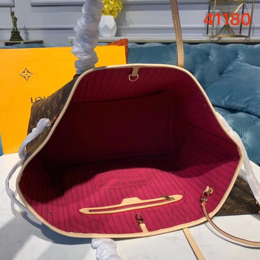 Replica Louis Vuitton Monogram Canvas Neverfull Gm M41180