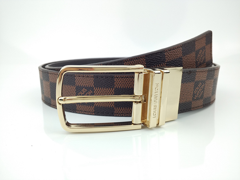 Replica Louis Vuitton Belt L165-80 35Mm Gold