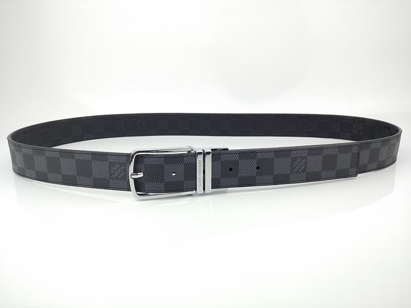 Replica Louis Vuitton Belt L164-80 35Mm Silver