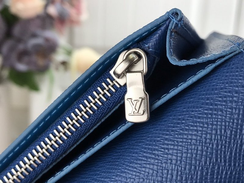 Replica Louis Vuitton Brazza Wallet Blue Sky