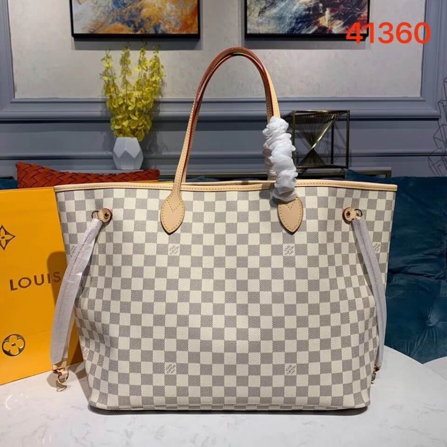 Replica Louis Vuitton Damier Azur Canvas Neverfull Gm N41360