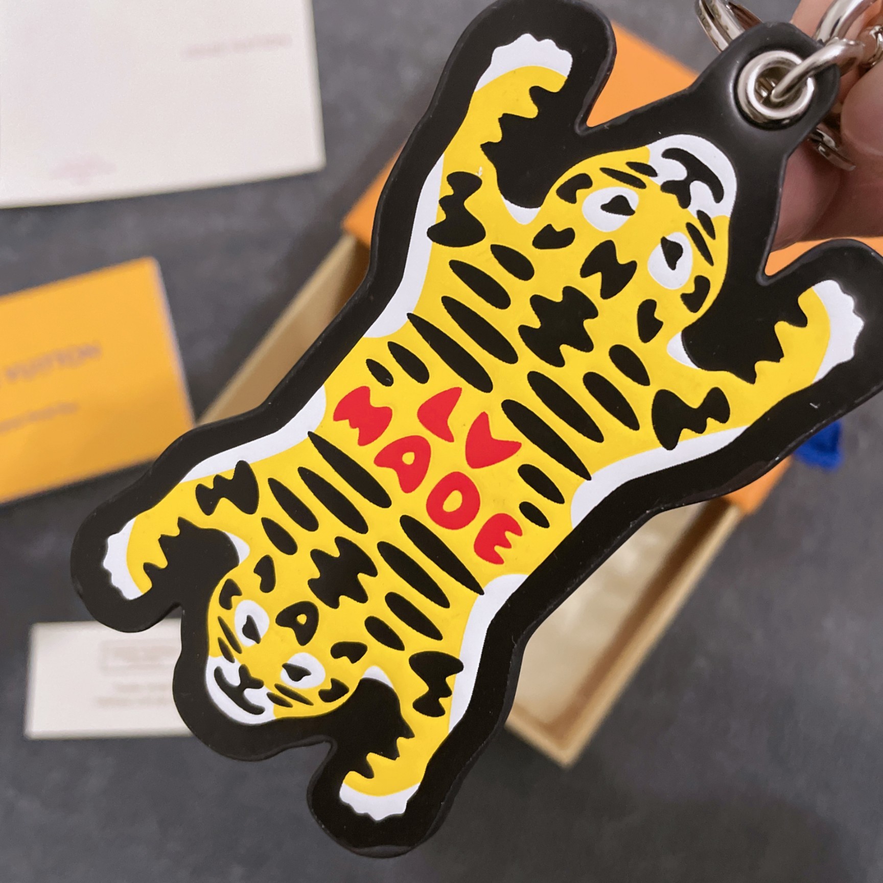 Replica Louis Vuitton Tiger Bag Charm And Key Holder L011