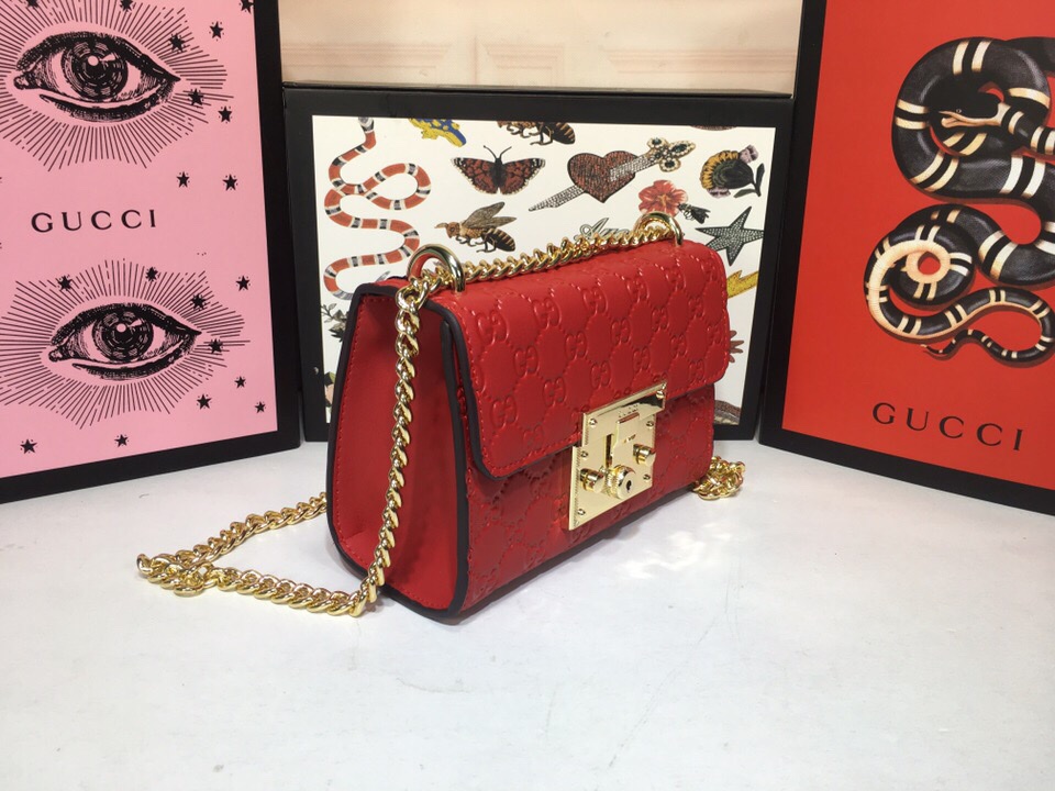 Replica Gucci Padlock Small Signature Shoulder Bag 409487
