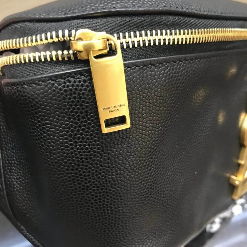 Replica Saint Laurent Ysl Classic Monogram Belt Bag In Grain Leather 569737