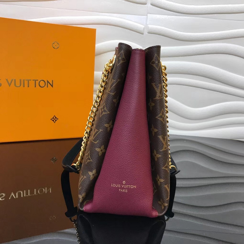 Replica Louis Vuitton Surene Mm-M43864 Wine Red 36Cm