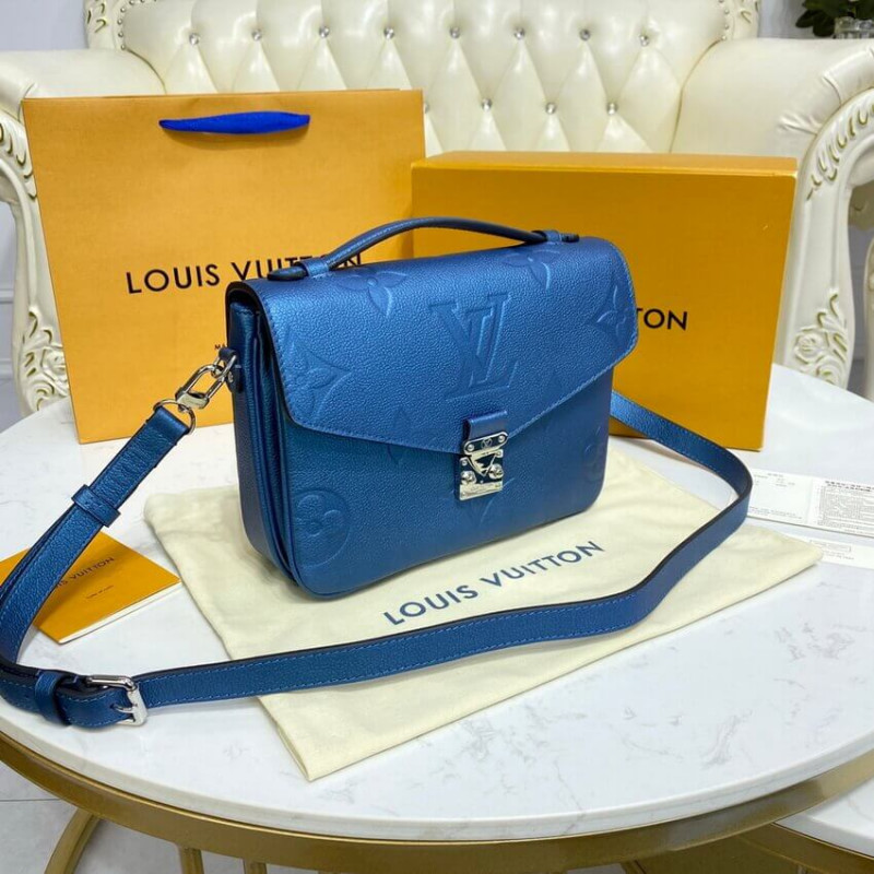 Replica Louis Vuitton Pochette Metis M59211 Navy Nacre