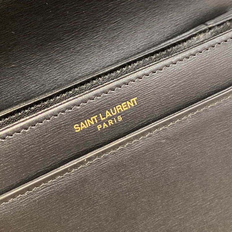 Replica Saint Laurent Ysl Solferino Small Satchel In Box Leather 634306