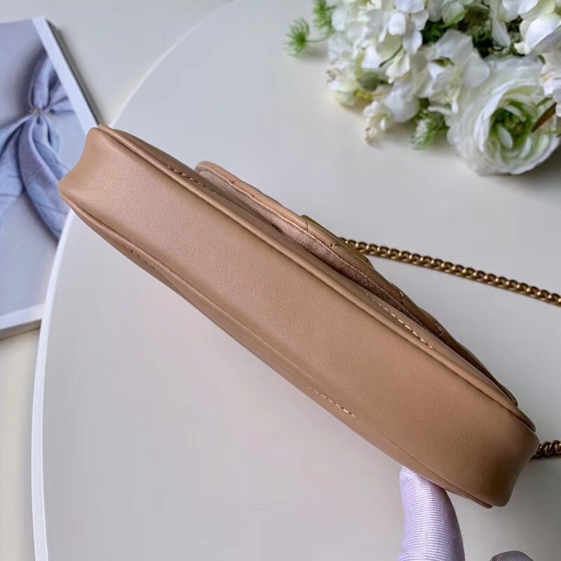 Replica Louis Vuitton New Wave Chain Pochette-M68479Brown