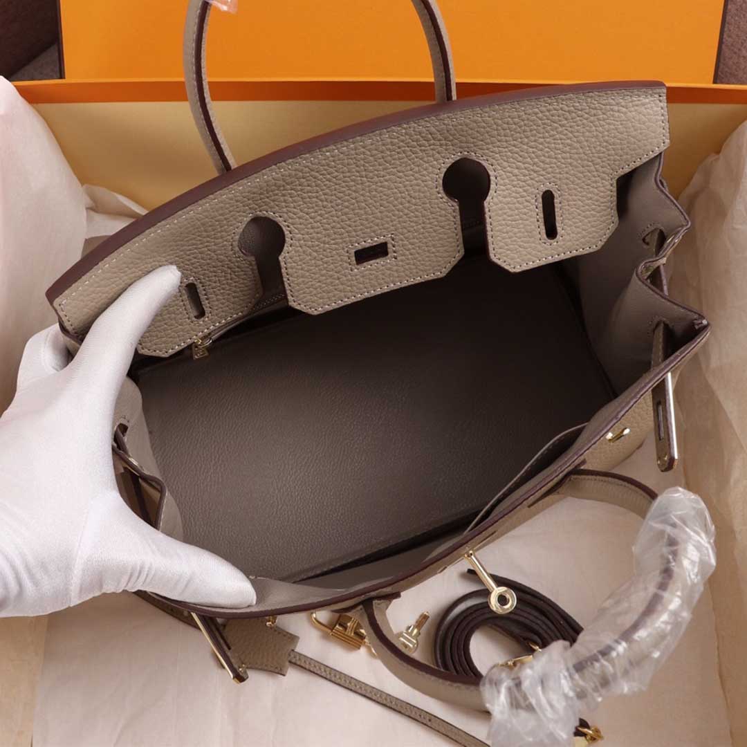 Replica Hermes Aaa-Birkin 25/30/35 Bag Beige/Orange/Navy