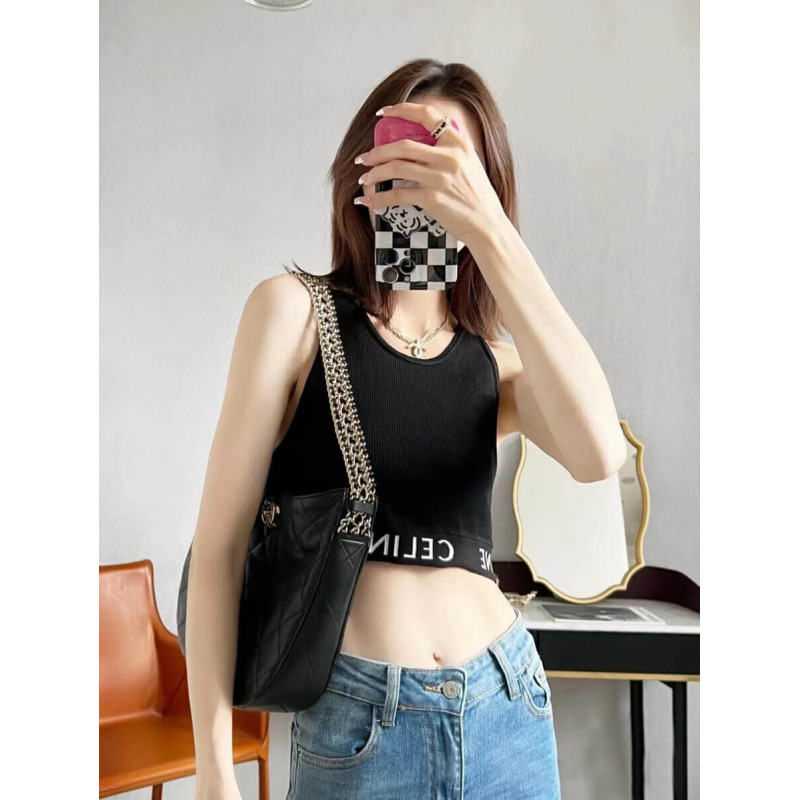 Replica Chanel Hobo Bag In Lambskin As3153 Black