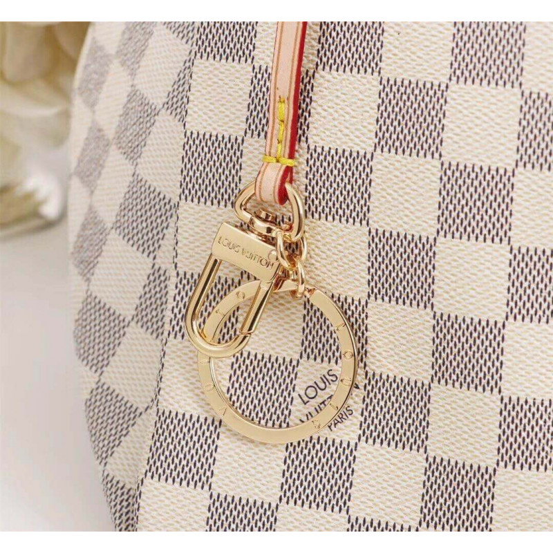 Replica Louis Vuitton Damier Azur Canvas Artsy Mm N41174