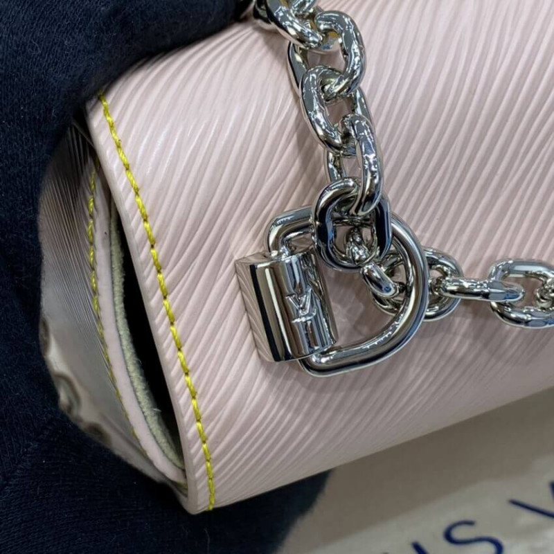 Replica Louis Vuitton Epi Leather Twist Mm M50282 Rose Ballerine