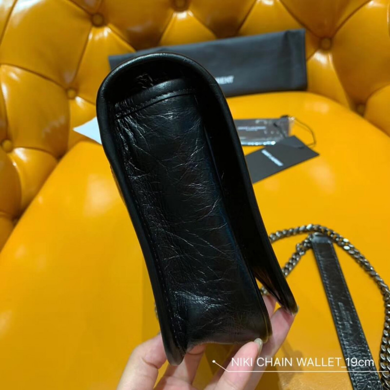 Replica Saint Laurent Niki Chain Wallet Shoulder Bag 583103