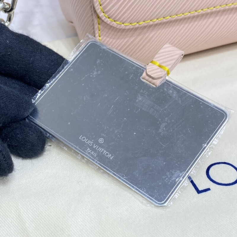 Replica Louis Vuitton Epi Leather Twist Mm M50282 Rose Ballerine