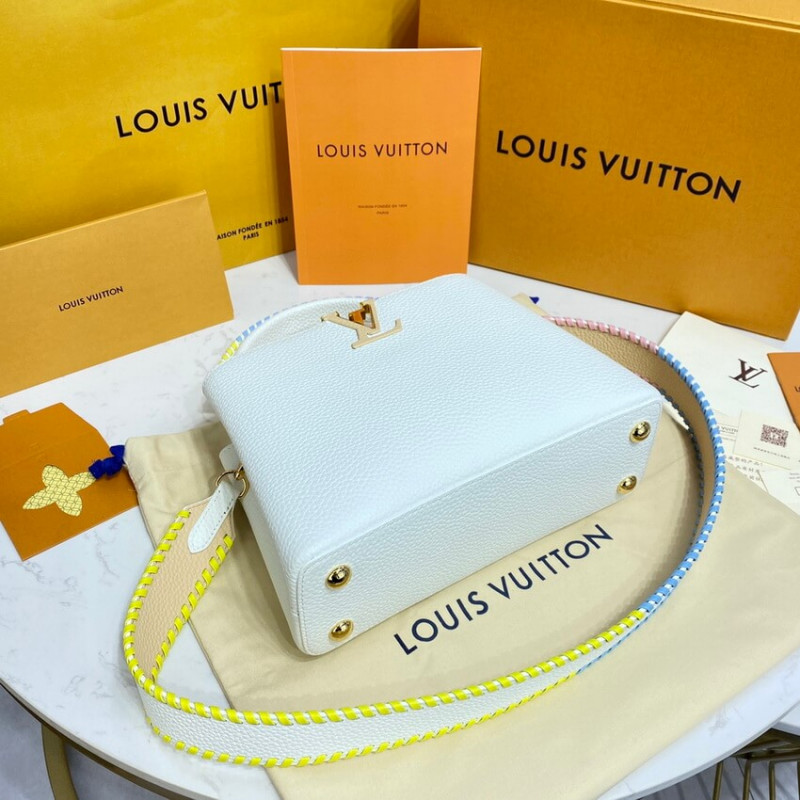 Replica Louis Vuitton Capucines Bb Bag M57941 White