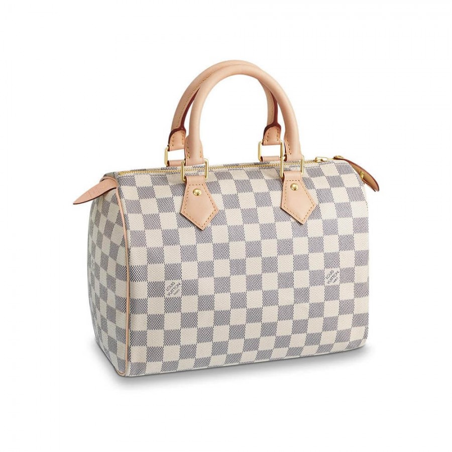 Replica Louis Vuitton Damier Azur Canvas Speedy 25 N41371